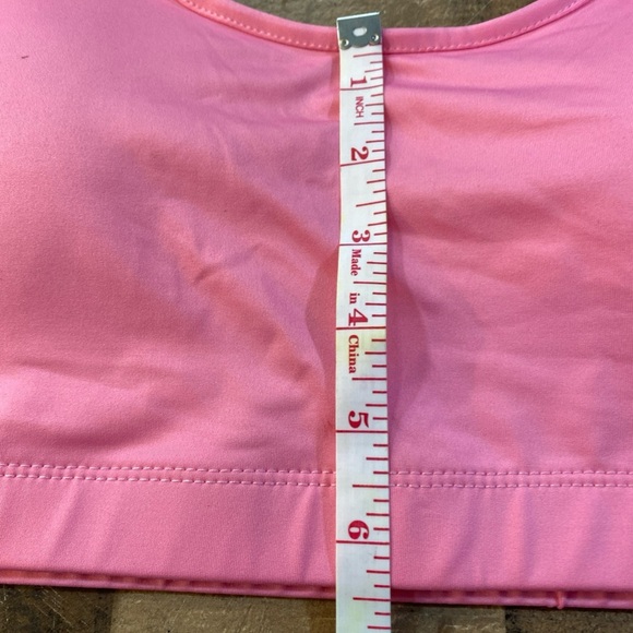 YMI Women’s Performance Pink Sport Bra Size XL - Picture 10 of 11